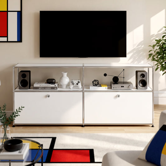 USM Haller Credenza C2A Replica & Dupe | Built-In Cable Management