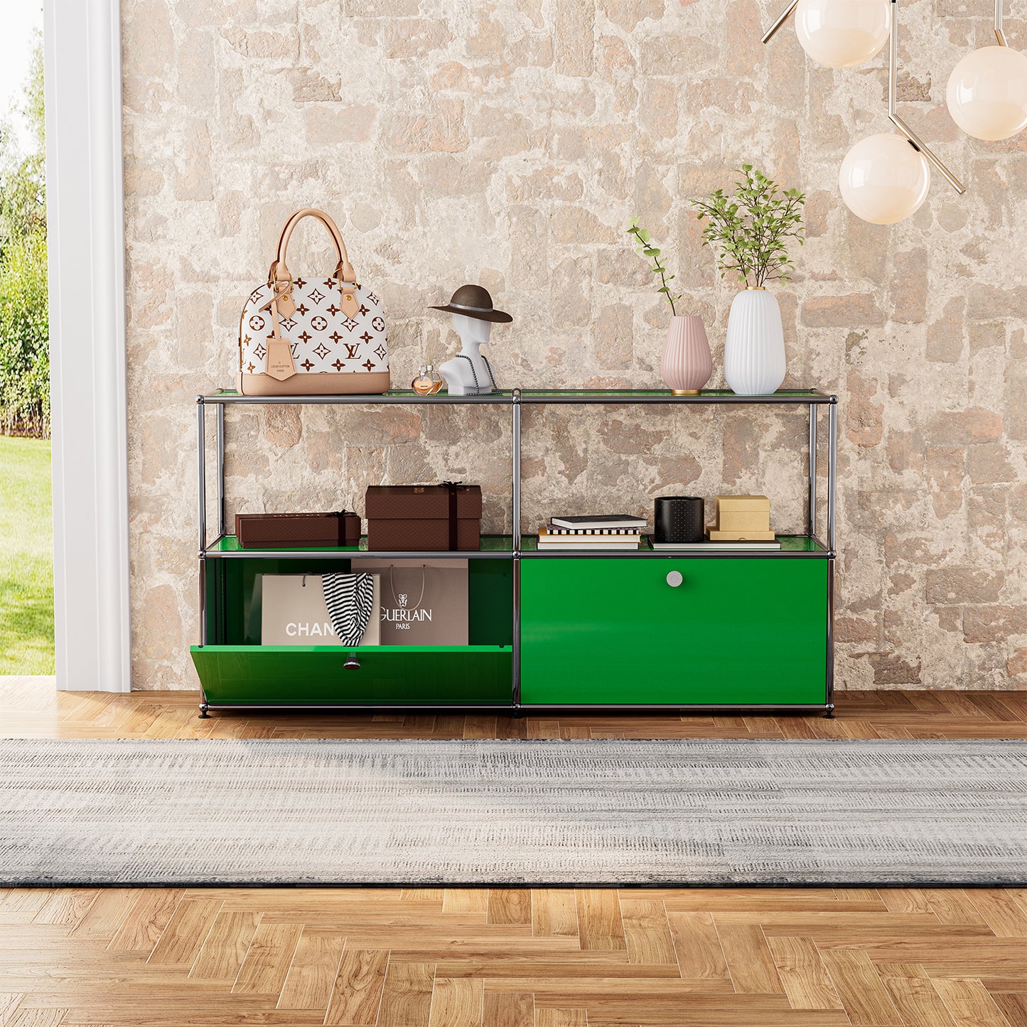 Replica USM Modular Storage Cabinet Haller Credenza F2