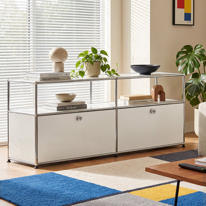 USM Haller Credenza C2A Replica & Dupe | Built-In Cable Management