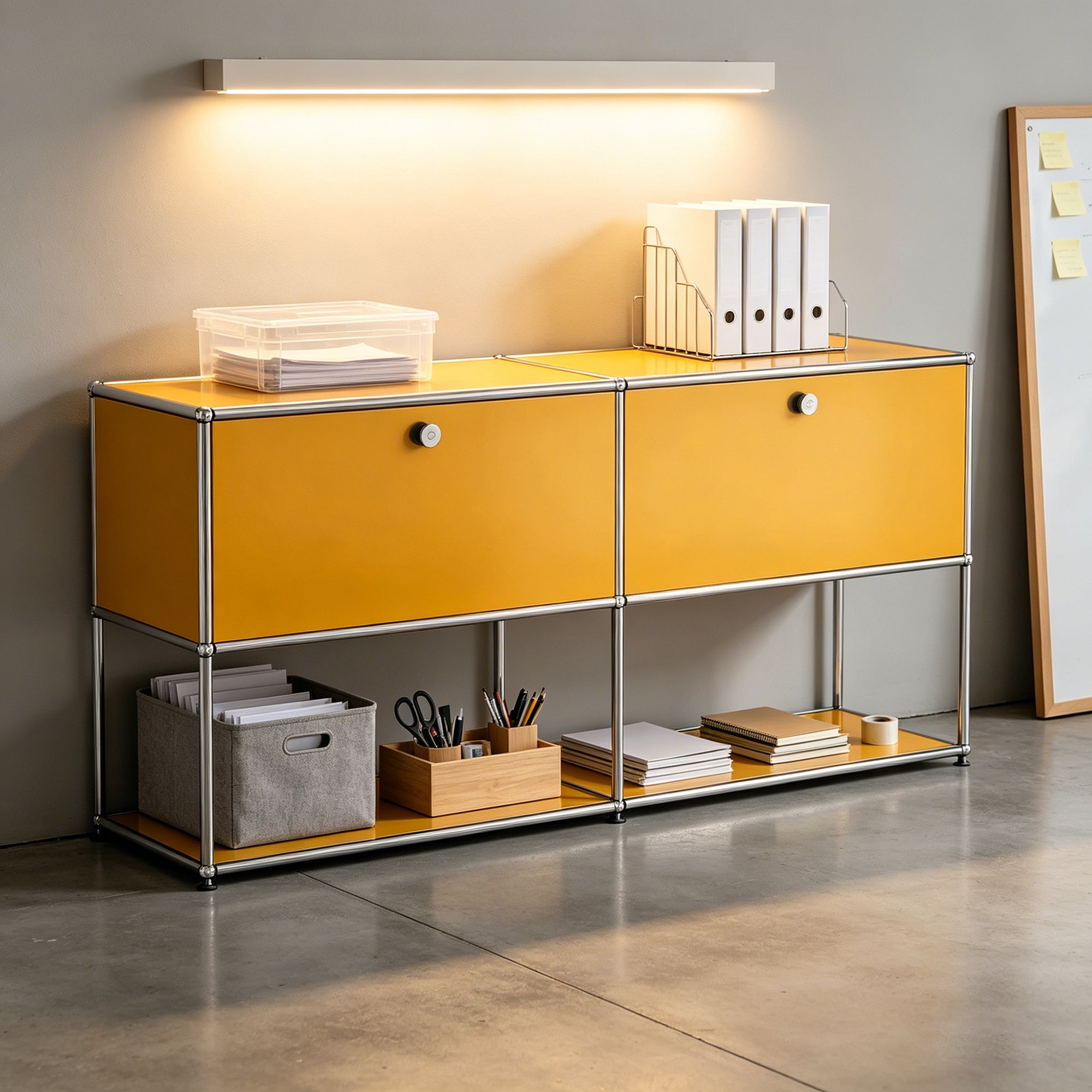 Quick Ship Replica USM Haller Credenza F2 – FHS Life Furniture