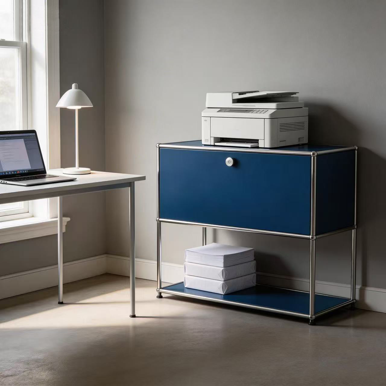 USM Haller P2 Bedside Table Storage Cabinet Replica