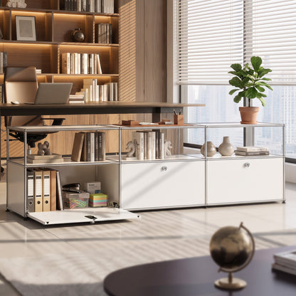 USM Haller Credenza C2A Replica & Dupe | Built-In Cable Management