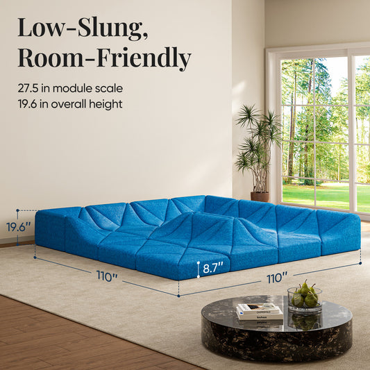 Dune Sofa Replica | Pierre Paulin Modular Sofa Replica