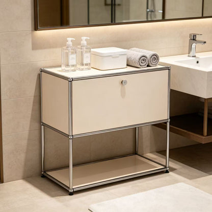 USM Haller P2 Bedside Table Storage Cabinet Replica