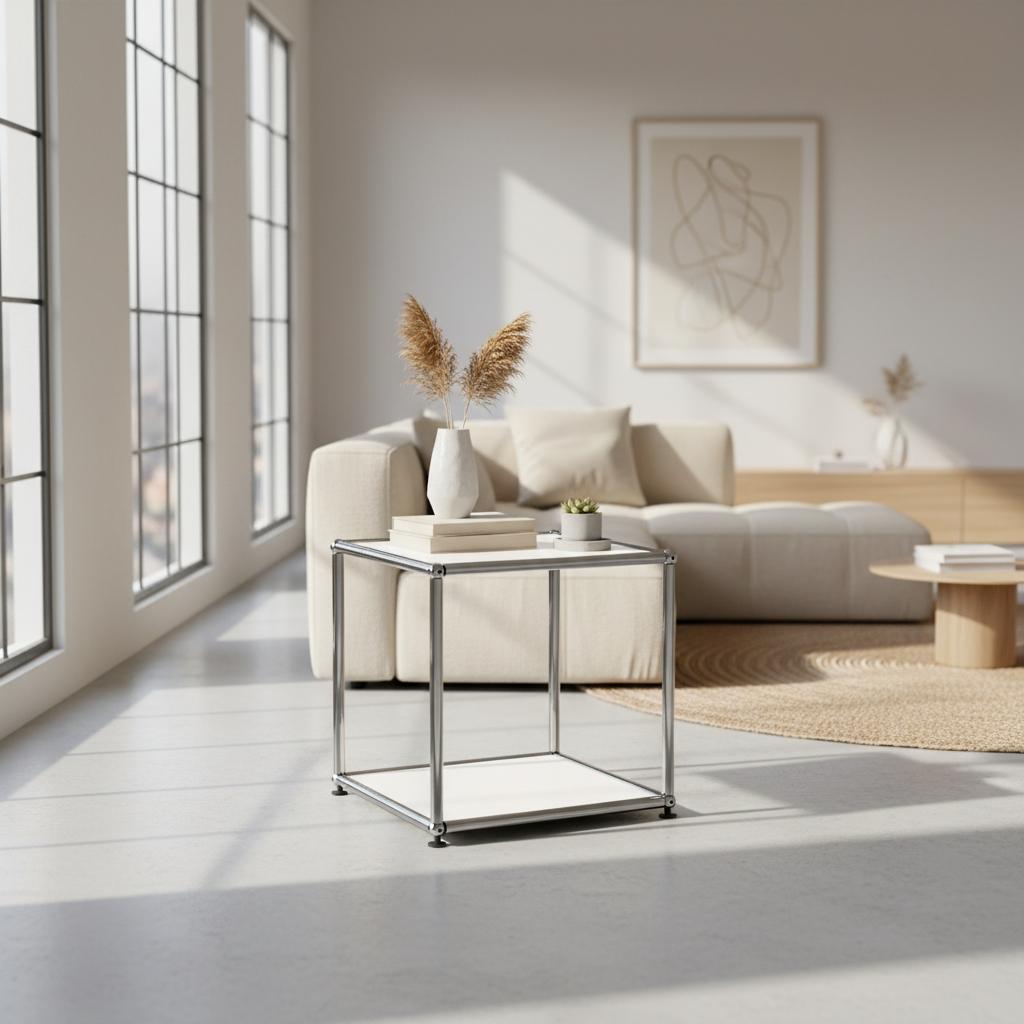 USM Haller Side Table M21 Storage Cabinet Replica